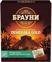 Брауни сахар-рафинад тростниковый нерафинированный Demerara Gold, 500гр