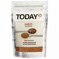 Кофе растворимый Today Ineo Arabica сублимированный, пакет, 150 г