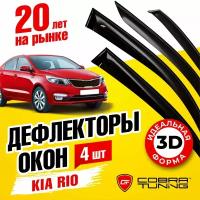 Дефлектор окон Cobra Tuning K12610 для Kia Rio