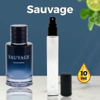 Gratus Parfum Savage духи мужские масляные 10 мл (спрей) + подарок