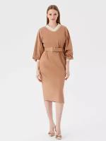 Платье Lo, размер 50, коричневый