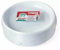 Комус тарелки одноразовые пластиковые Эконом, 21 см