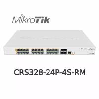 Коммутатор MikroTik CRS328-24P-4S+RM