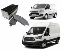 Задние тормозные колодки, Форд Транзит 2012 / Ford Transit/Tourneo 12- TTF комфорт без датчиков OEM 1840037