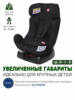 Автокресло группа 0/1/2 (до 25 кг) Babycare Nika, чёрный