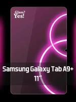 Защитное стекло для Samsung Galaxy Tab A9 plus 11' на планшет Самсунг Галакси Гелекси Галекси Таб А9 плюс