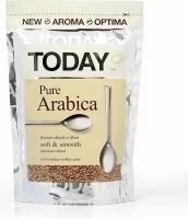 Кофе растворимый Today Pure Arabica сублимированный, пакет, 75 г