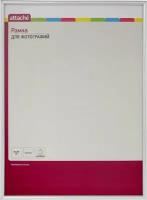 Рамка Attache Economy А3 30x40 см пластиковый багет 10 мм серебристая