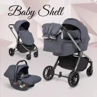 Коляска 3 в 1 для новорожденных Farfello Baby Shell