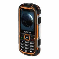 Телефон MAXVI R2, оранжевый