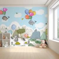 Фотообои флизелиновые на стену детские Фотообойкин 