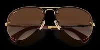 Очки солнцезащитные Ray-Ban Highstreet RB 3449 001/13 59 / очки для защиты от ультрафиолета/ очки мужские женские унисекс