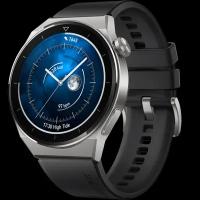 HUAWEI Умные часы HUAWEI Watch GT 3 Pro, светло-серый титановый корпус с ремешком из фторэластомера