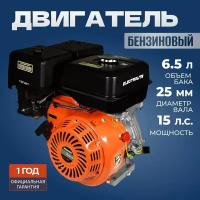 Двигатель Бензиновый / Двигатель на мотоблок ELECTROLITE LT 190F ( 15 л. с. Вал 25,4 мм, ручной стартер )