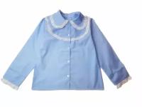 Блуза Сказка, размер 122-64, голубой