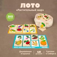 Настольная игра Томик Лото Растительный мир