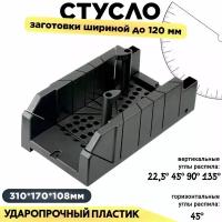 Стусло Дельта с 2-мя эксцентриками 20072 310*170*110 мм Черный