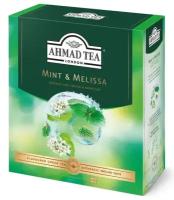 Чай зеленый Ahmad Tea Mint & Melissa в пакетиках, 100 пак
