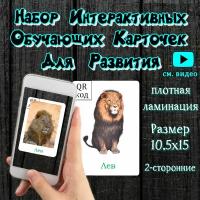 Интерактивные развивающие карточки 