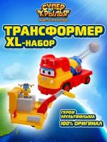 Супер крылья, машина Рэми с мини-трансформером Донни, Super Wings