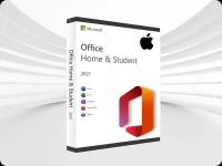 Microsoft Office для дома и учебы 2021 (Лицензионный ключ, Русский язык, for Mac, Привязывается к учетной записи