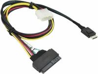 Кабель SuperMicro CBL-SAST-0956 55cm OCuLink to U.2 PCIE SFF-8639 with Power Cable