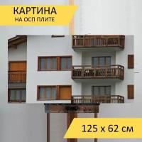 Картина на ОСП 125х62 см. 