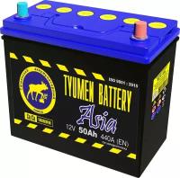 Автомобильный аккумулятор TYUMEN BATTERY ASIA 6СТ-50L 440А о.п., 238х129х225