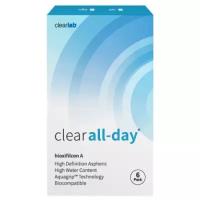 Контактные линзы ClearLab Clear All Day (6 линз), SPH -4.75, BC 8.6