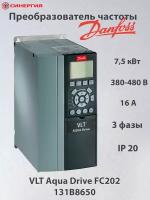 Преобразователь частоты Danfoss 7,5 кВт, 380-480 В 131B8650