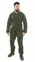 Летний боевой тактический костюм Тефлон G3 Олива камуфляж военная одежда 54-56
