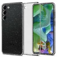 Чехол SPIGEN для Galaxy S23 Plus - Liquid Crystal Glitter - Прозрачный/Блестки - ACS05664