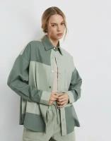 Рубашка Gloria Jeans, размер XS (36-40), зеленый