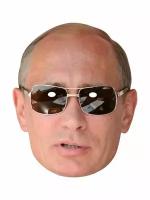 Маска Путин в очках, картон