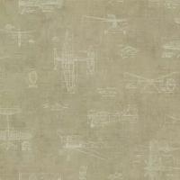 Обои MAN02723 Gentelmens Quarters Chesapeake - американские, бумажные, коричневого тона, с абстракцией, длина 10.00м, ширина 0.53м, рекомендуем в комнату