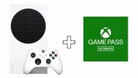 Игровая приставка Microsoft Xbox Series S, 512 Гб + Xbox Game Pass Ultimate на 3 месяца