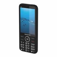 Телефон MAXVI B35, 2 SIM, черный