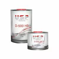 Акриловый лак USP Premium D-500 HS 2:1 Clear Coat 1 л. с отвердителем 0,5 л