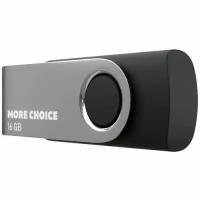 Флешка More Choice MF16-4 16 Гб usb 2.0 Flash Drive - черный