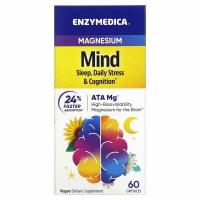 Enzymedica Magnesium Mind (Магний для умственной деятельности) 60 капсул (Enzymedica)