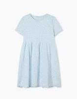 Платье Gloria Jeans, размер 2-4г/98-104, голубой