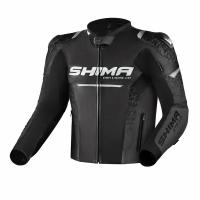 Мотокуртка кожаная SHIMA STR JACKET 2.0, Черный 50