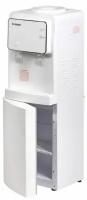 Кулер для воды SONNEN FSE-02i, напольный, нагрев/охлаждение электронное, шкаф, 2 крана, белый, 455742