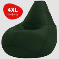 Bean Joy кресло-мешок Груша, размер XХХХL, оксфорд, темно-зеленый