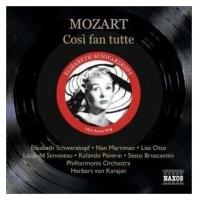 Mozart - Cosi Fan Tutte-Schwarzkopf Karajan Naxos CD Deu ( Компакт-диск 3шт)
