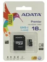 SD карта Adata Premier AUSDH16GUICL10-RA1
