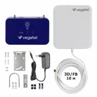 Комплект повторителя VEGATEL PL-900, GSM900, репитер, антенны, кабель