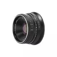 Объектив 7Artisans 25mm F1.8 Canon M черный