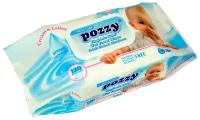 Влажные салфетки Pozzy Cream & Lotion, 120 шт