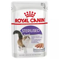 Влажный корм для стерилизованных кошек Royal Canin Sterilised (в паштете) (кусочки в желе)